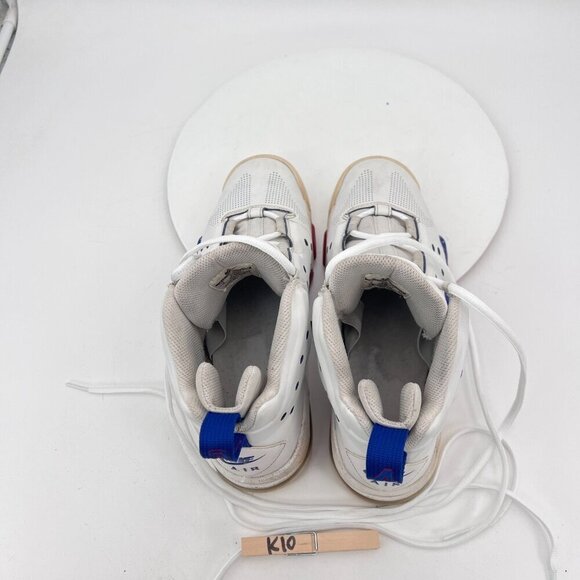 Nike Air Max Barkley Hyperfuse Mid Men Size 8 488119-106 Red Blue White Shoes - Picture 9 of 11